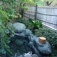 お部屋の露天風呂