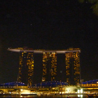 シンガポールの夜景